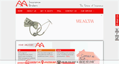 Desktop Screenshot of aainsure.net